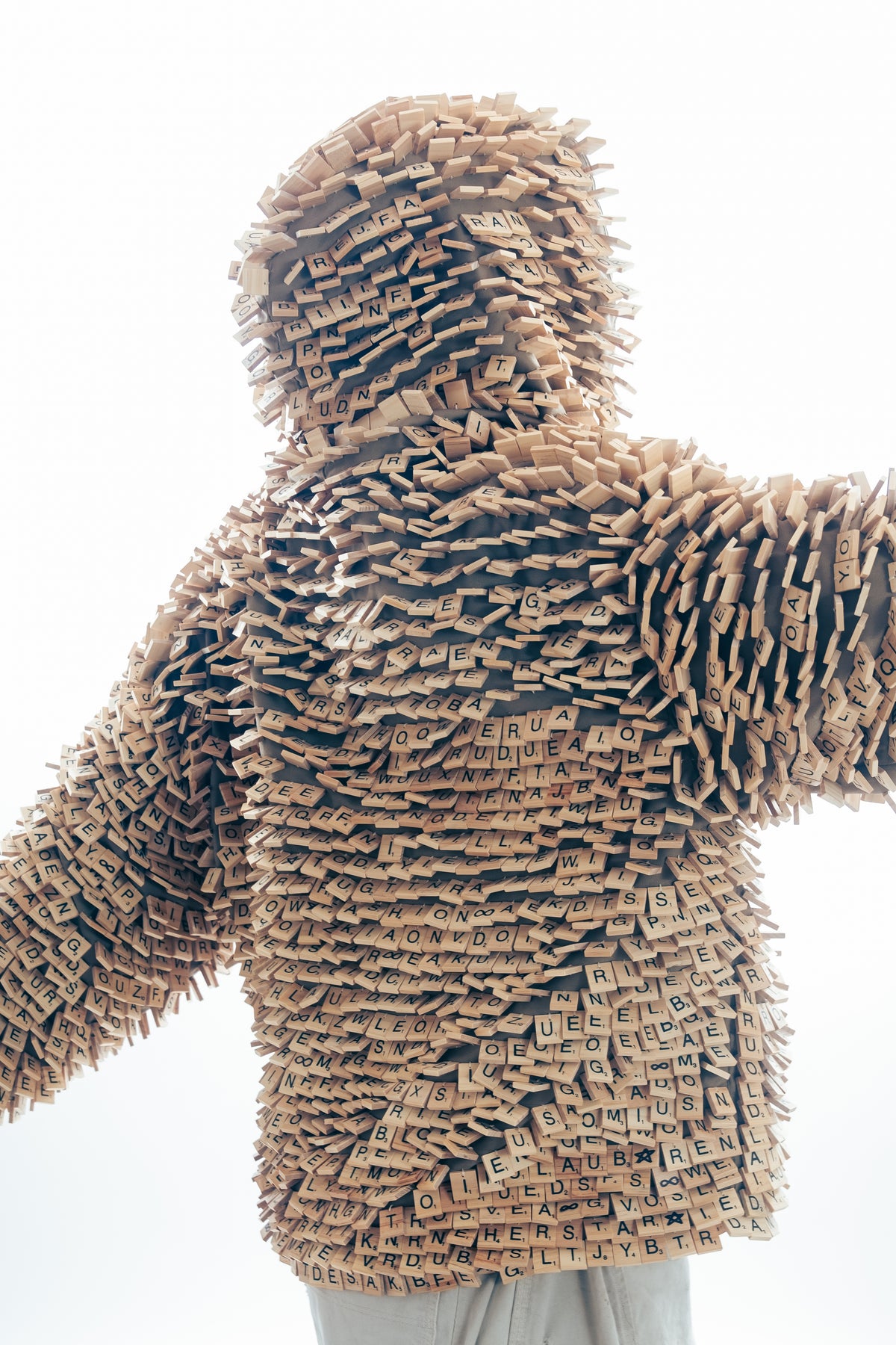 1 of 1 Cory X Svea Wooden Hoodie
