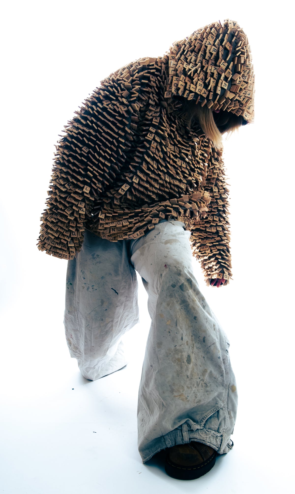 1 of 1 Cory X Svea Wooden Hoodie