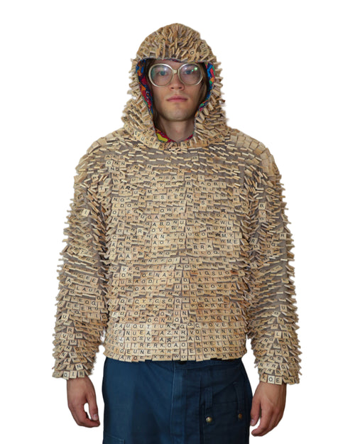 1 of 1 Cory X Svea Wooden Hoodie