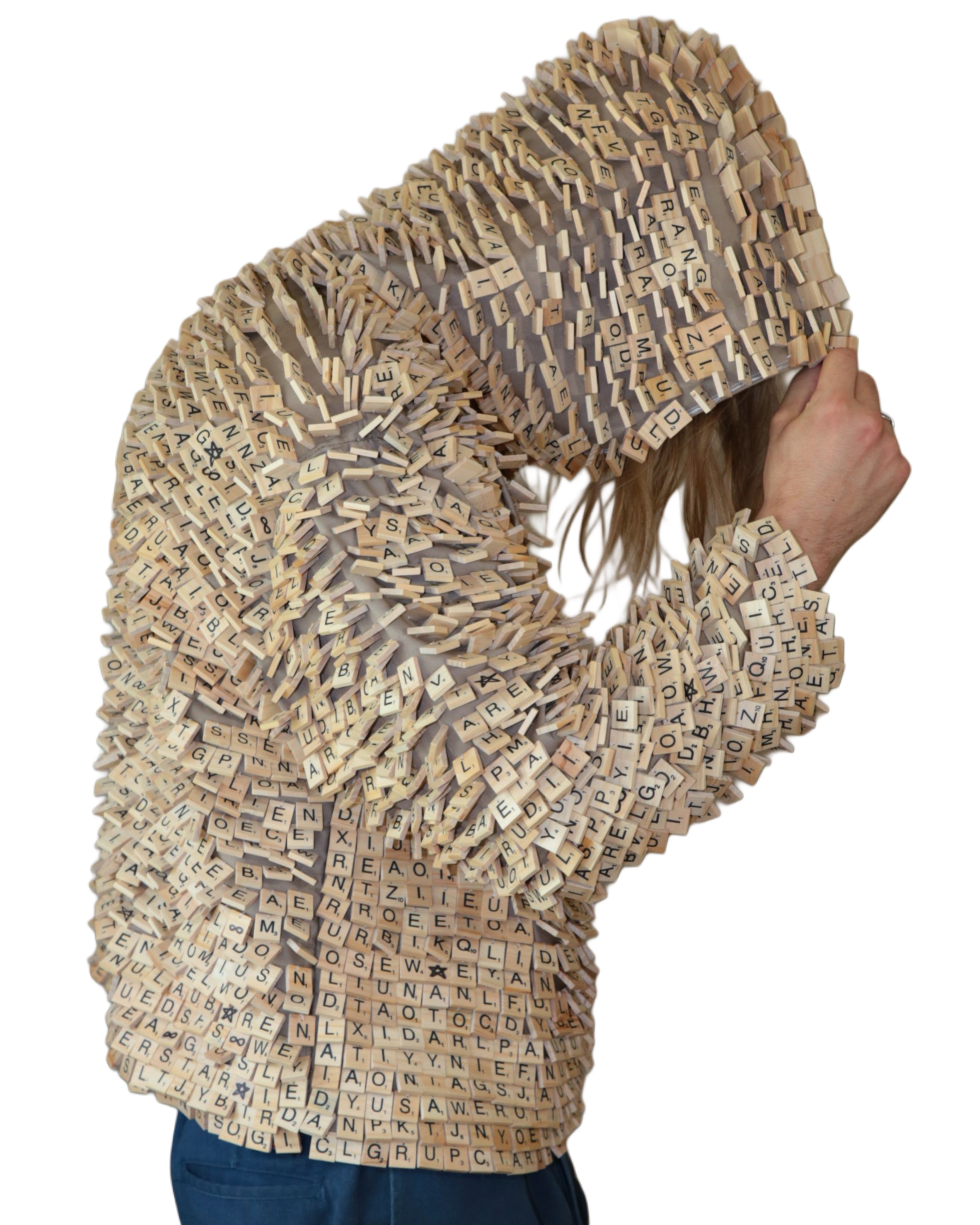 1 of 1 Cory X Svea Wooden Hoodie